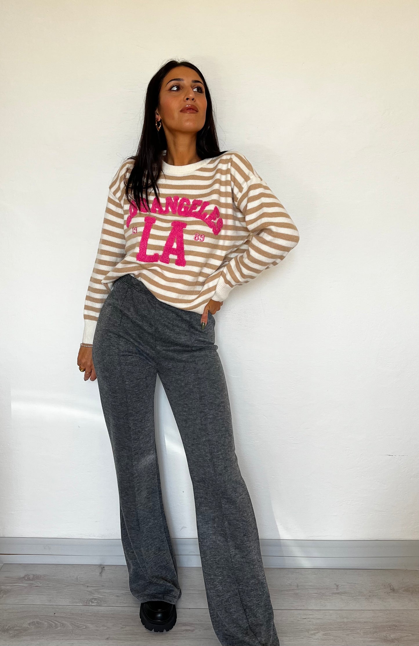 Pantaloni basic day a campana
