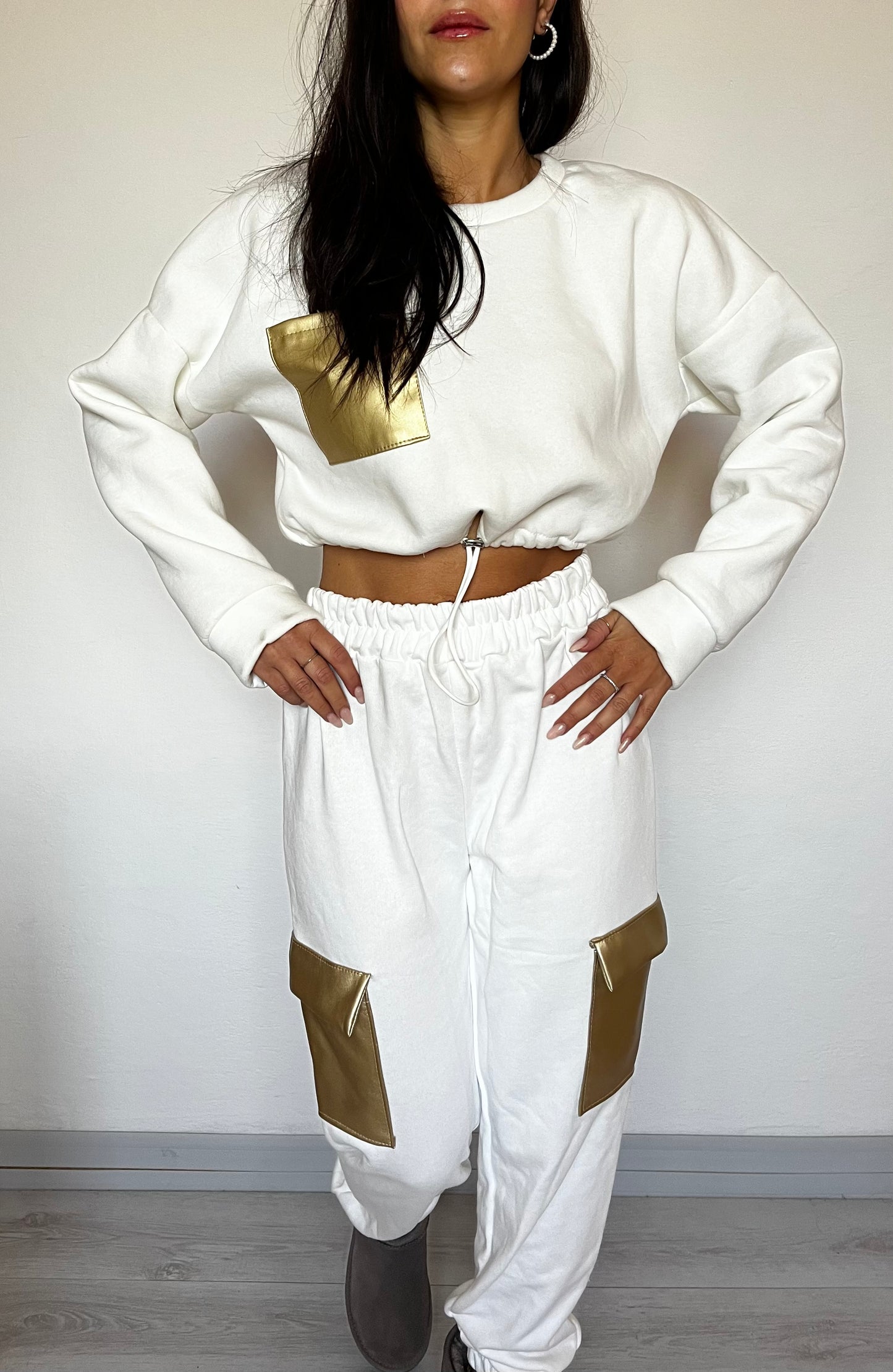 Two-pieces set tuta