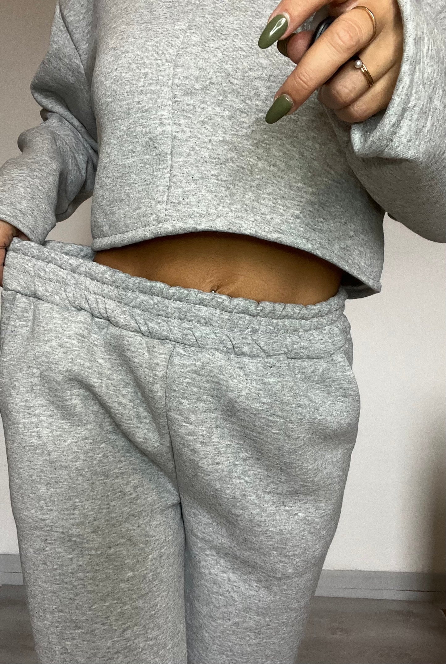 Set sportivo pantalone + felpa