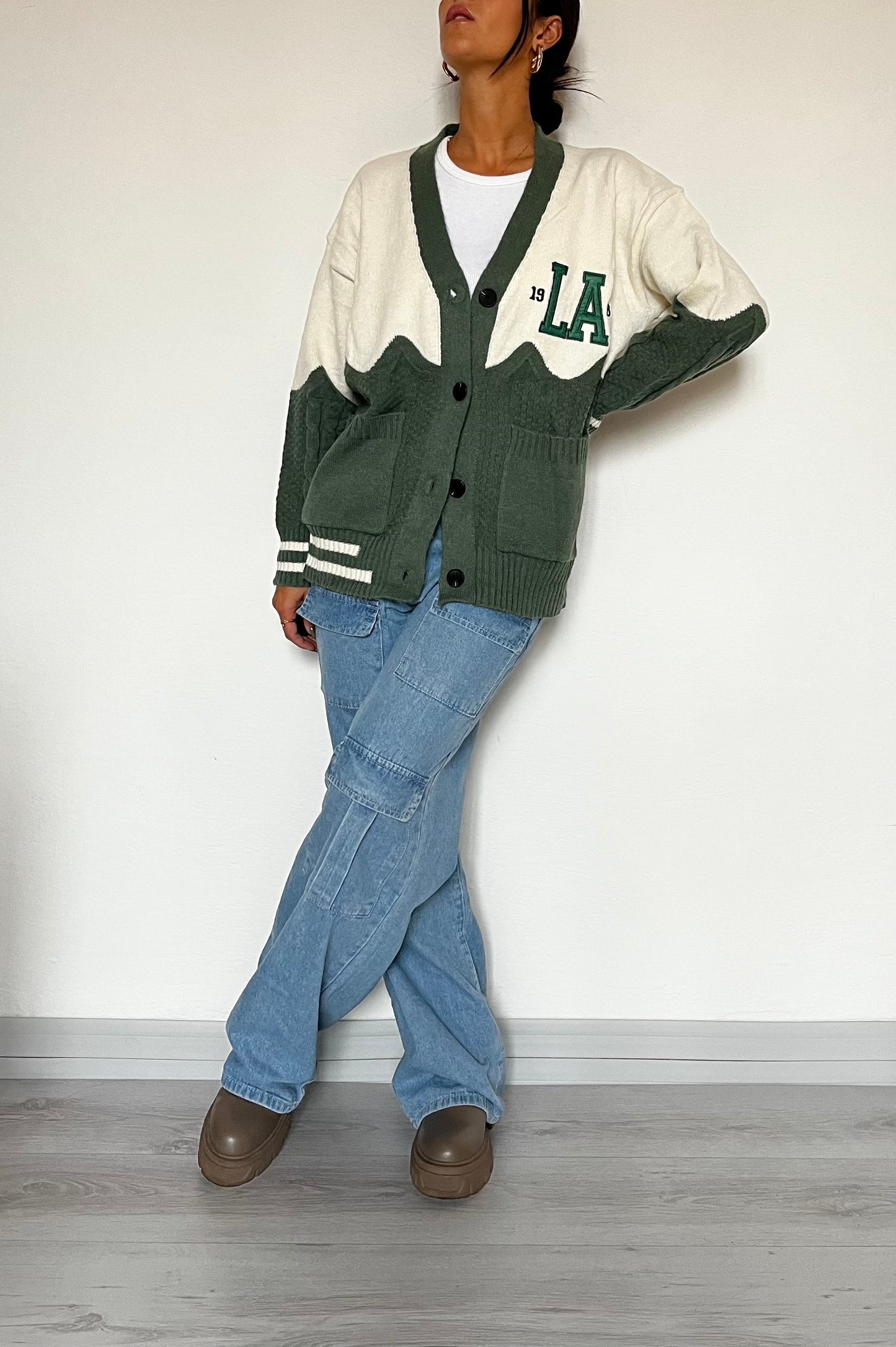 Cardigan Bicolore