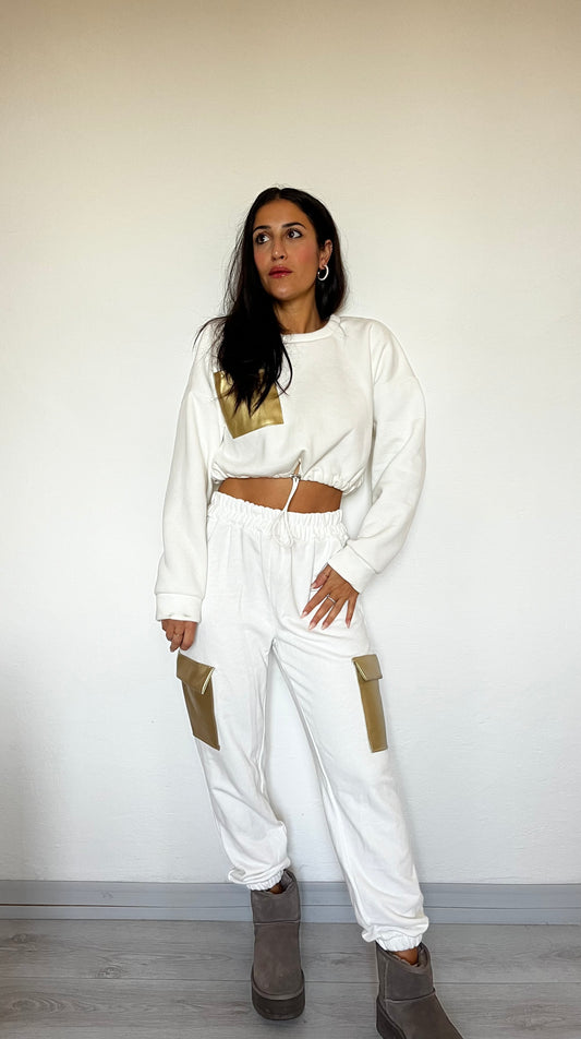 Two-pieces set tuta