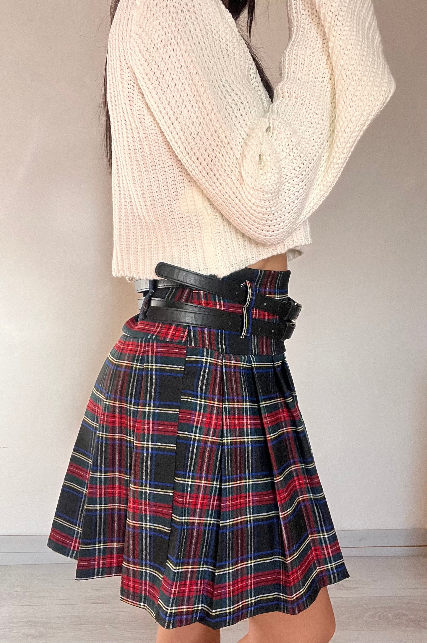 Pullover cropped in Maglia
