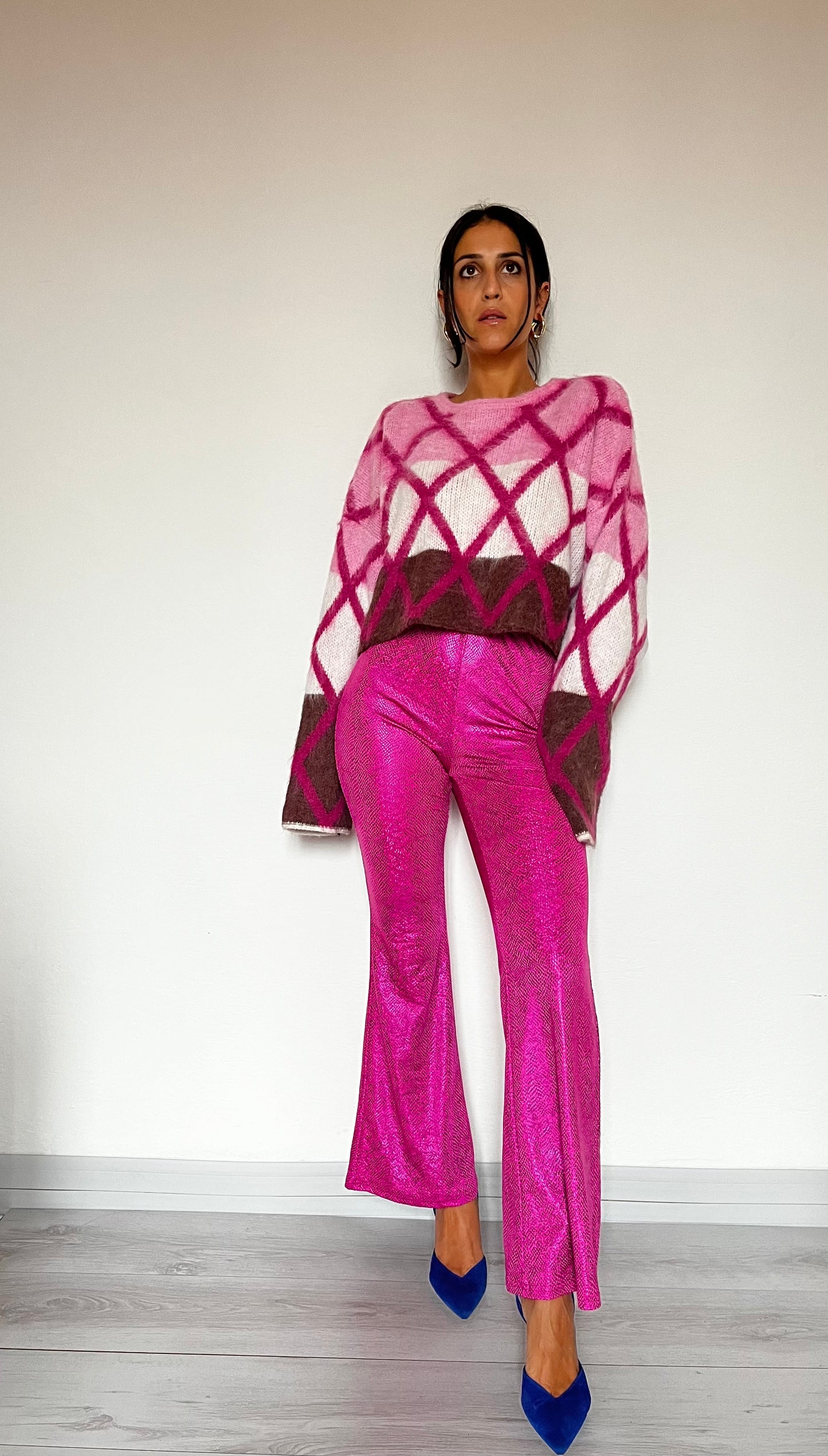 Leggings a gamba svasata