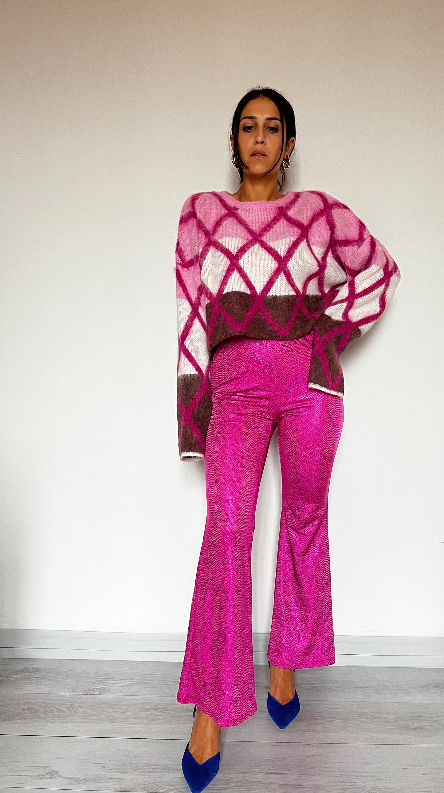 Leggings a gamba svasata