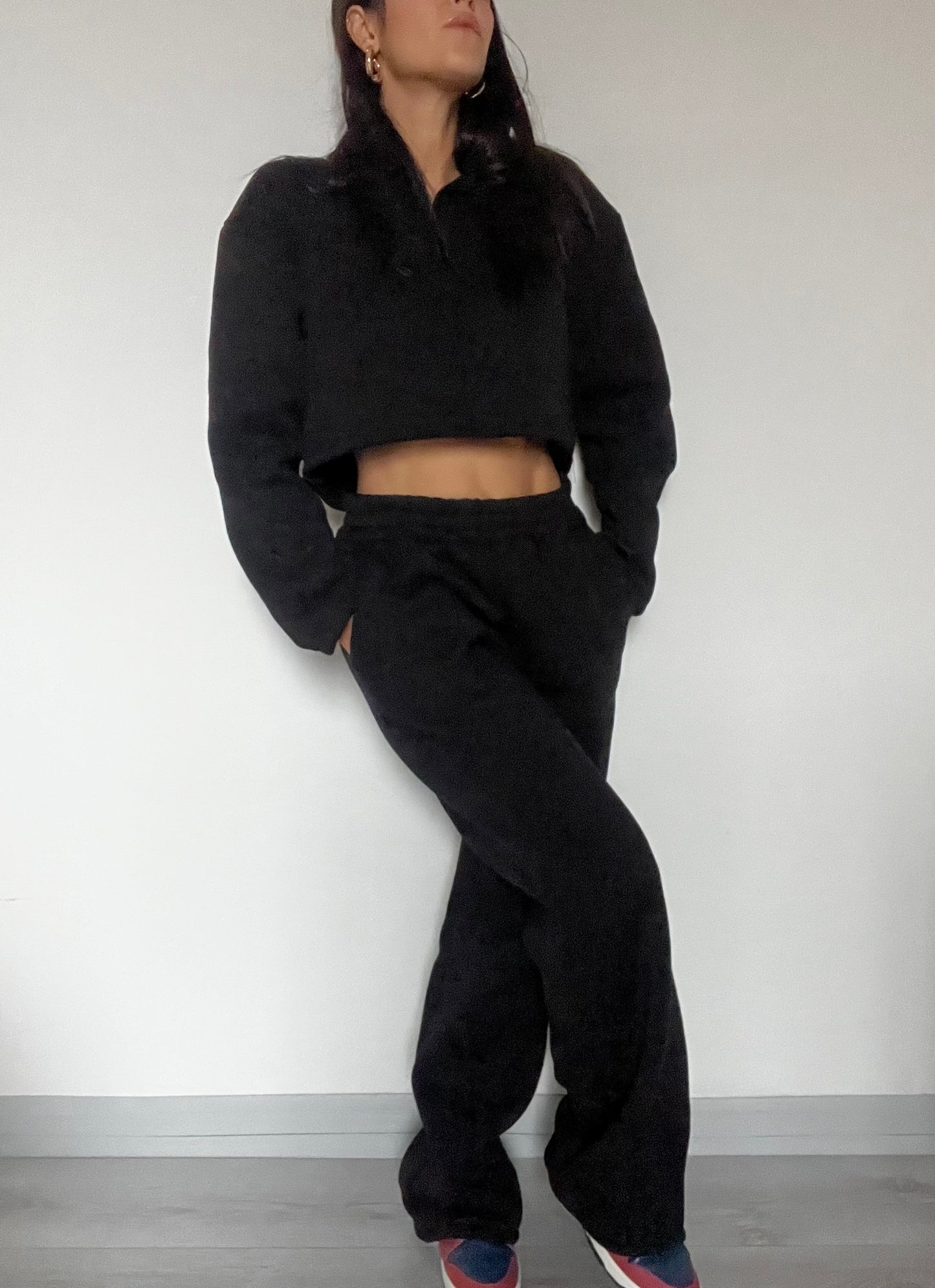 Set sportivo pantalone + felpa
