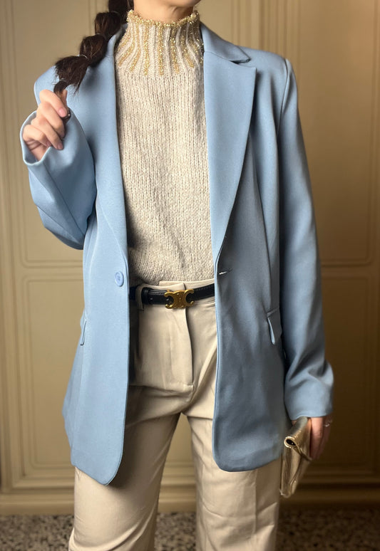 Blazer celeste