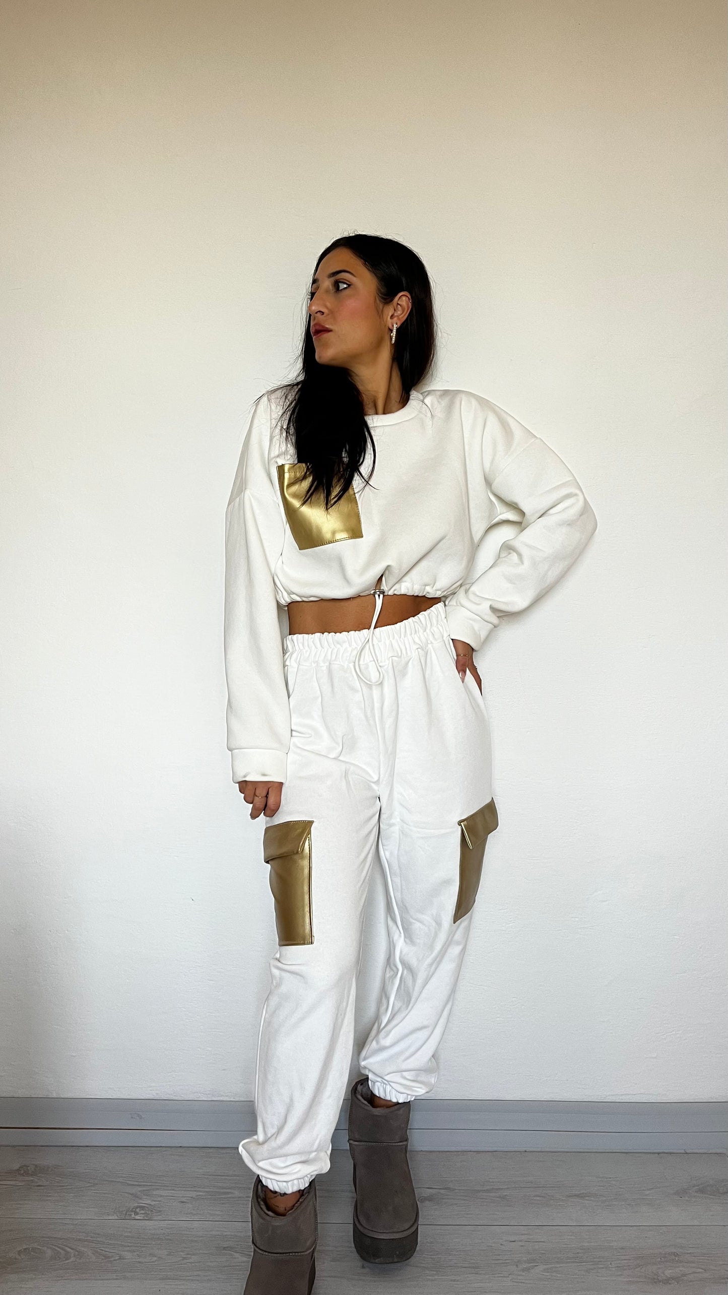 Two-pieces set tuta