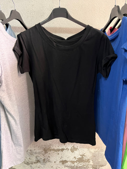 T-shirt collo rotondo