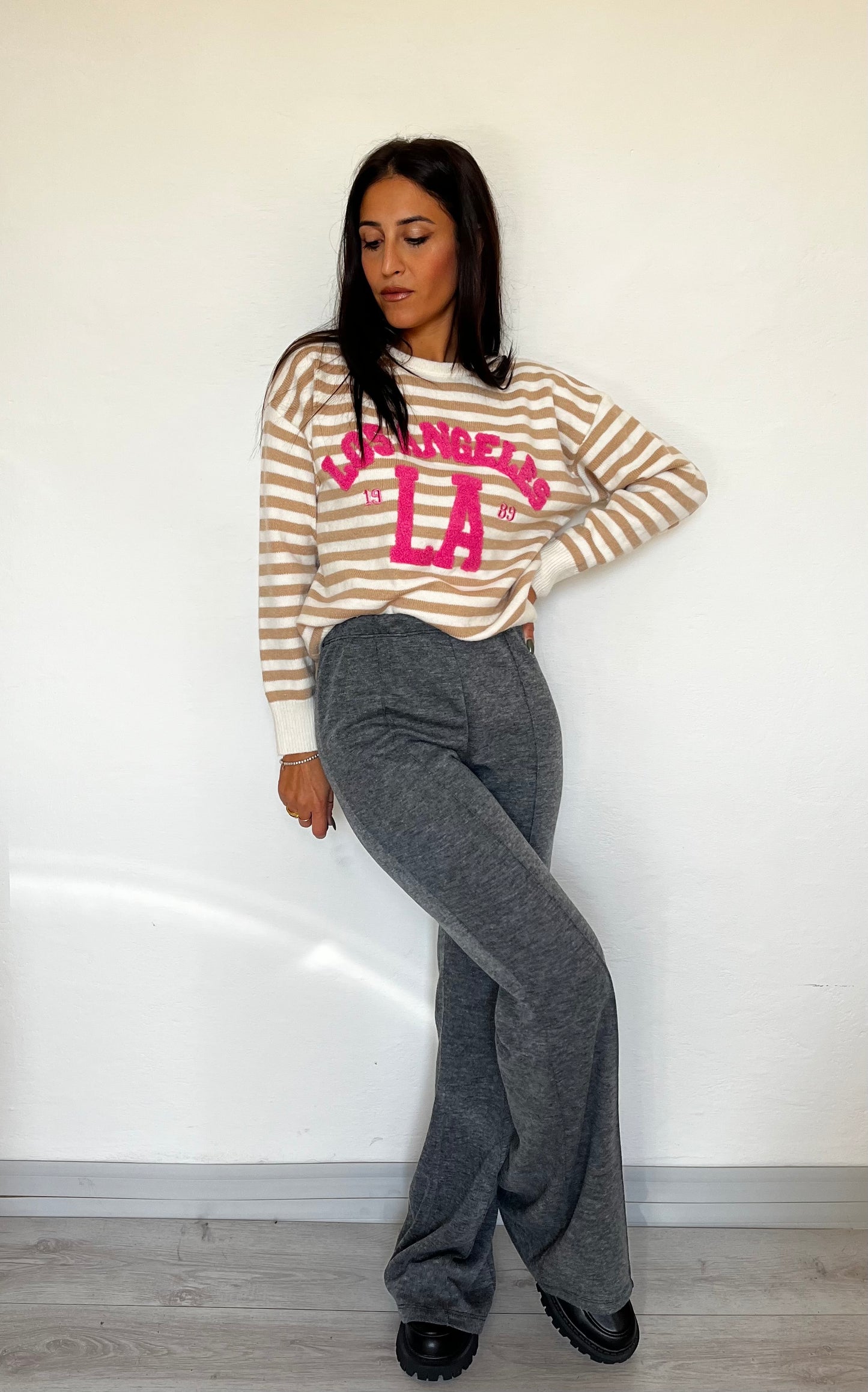 Pantaloni basic day a campana