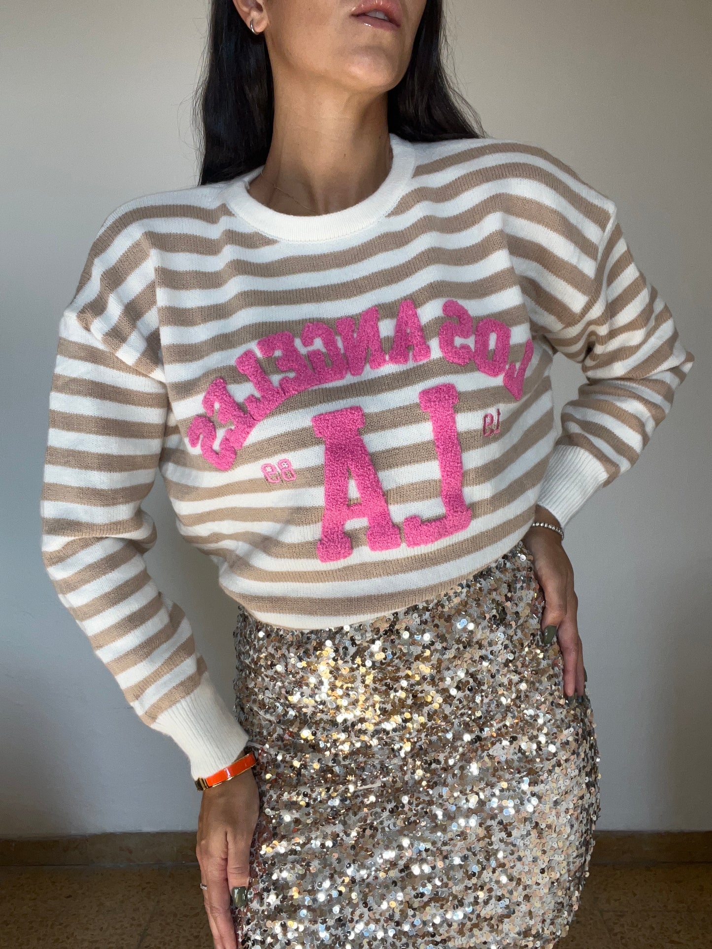 Pullover a righe LosAngeles