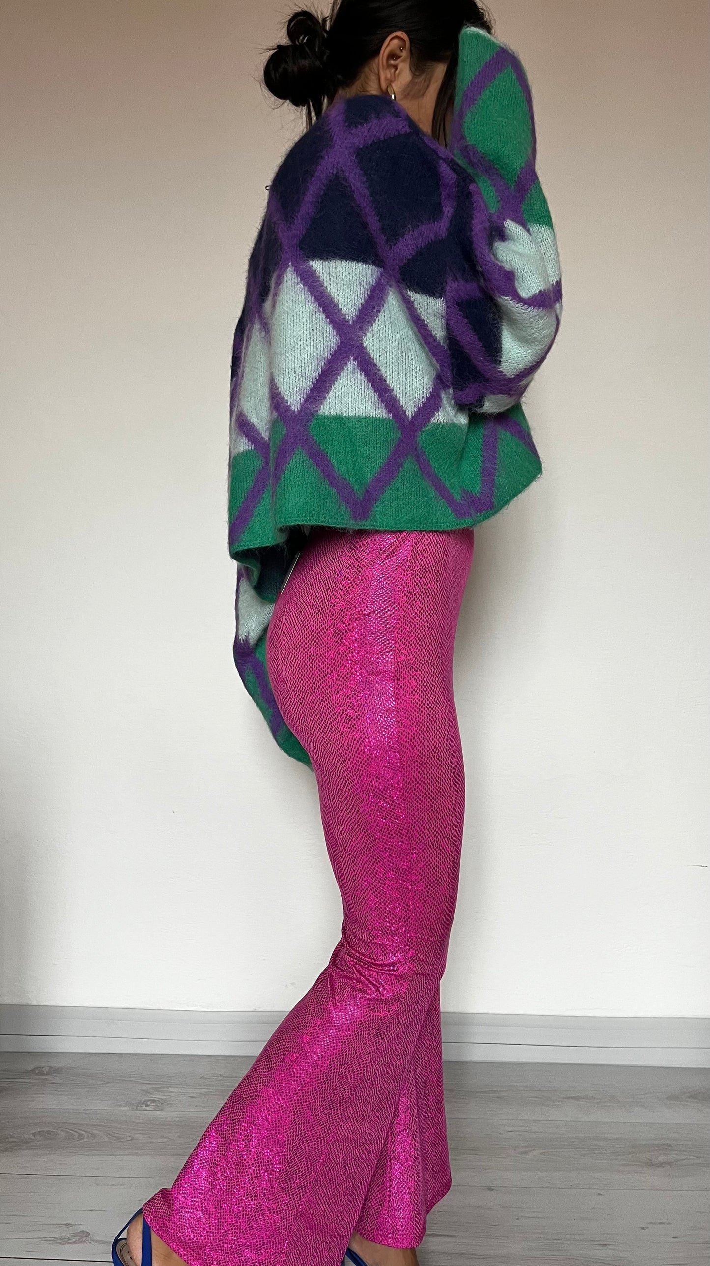 Leggings a gamba svasata