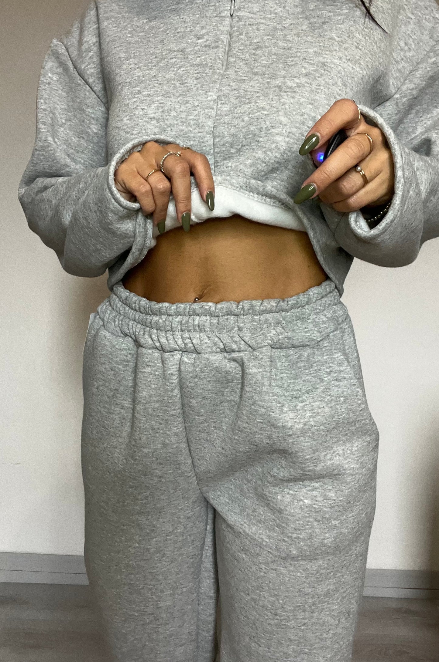 Set sportivo pantalone + felpa
