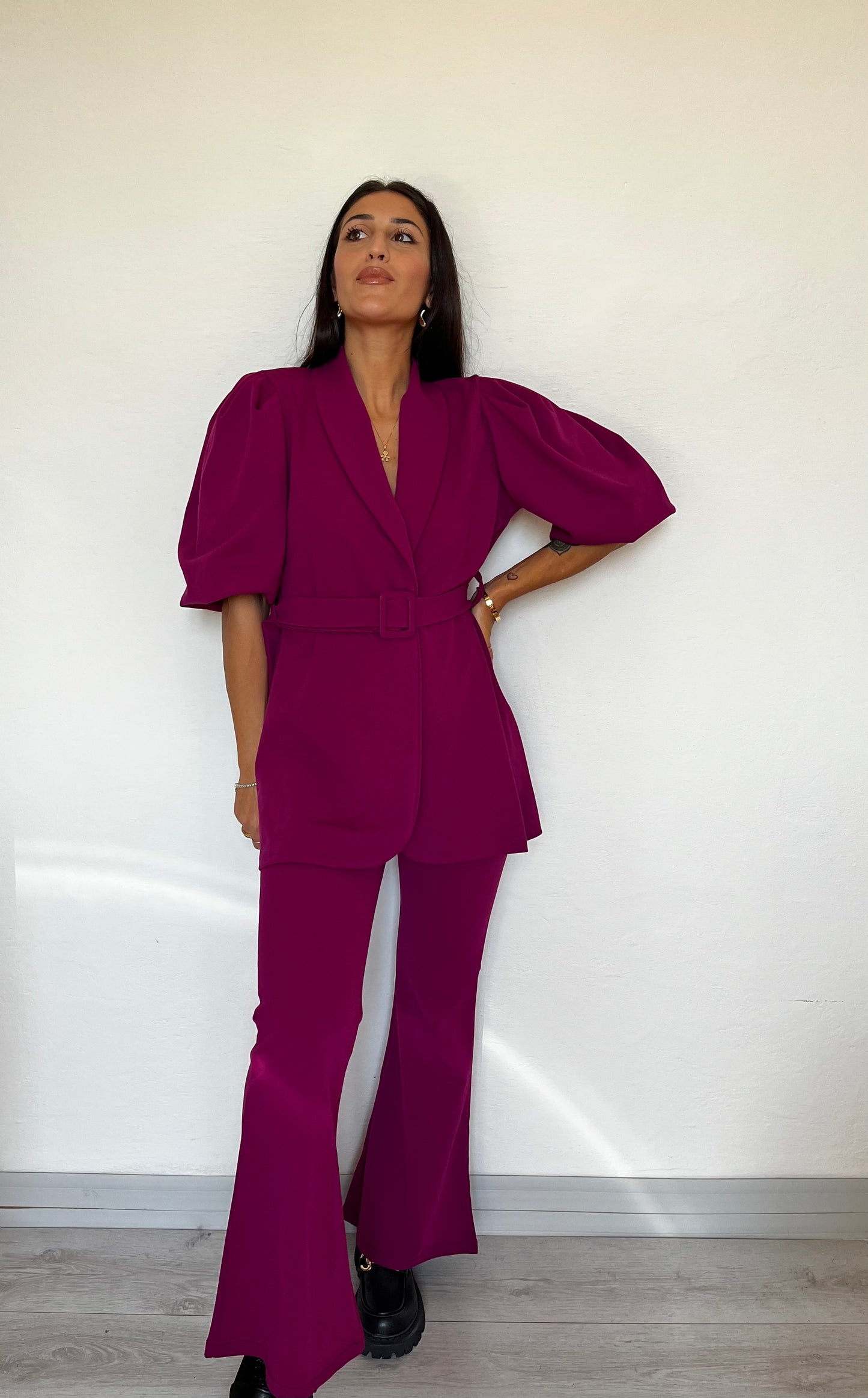 Tailleur in tessuto