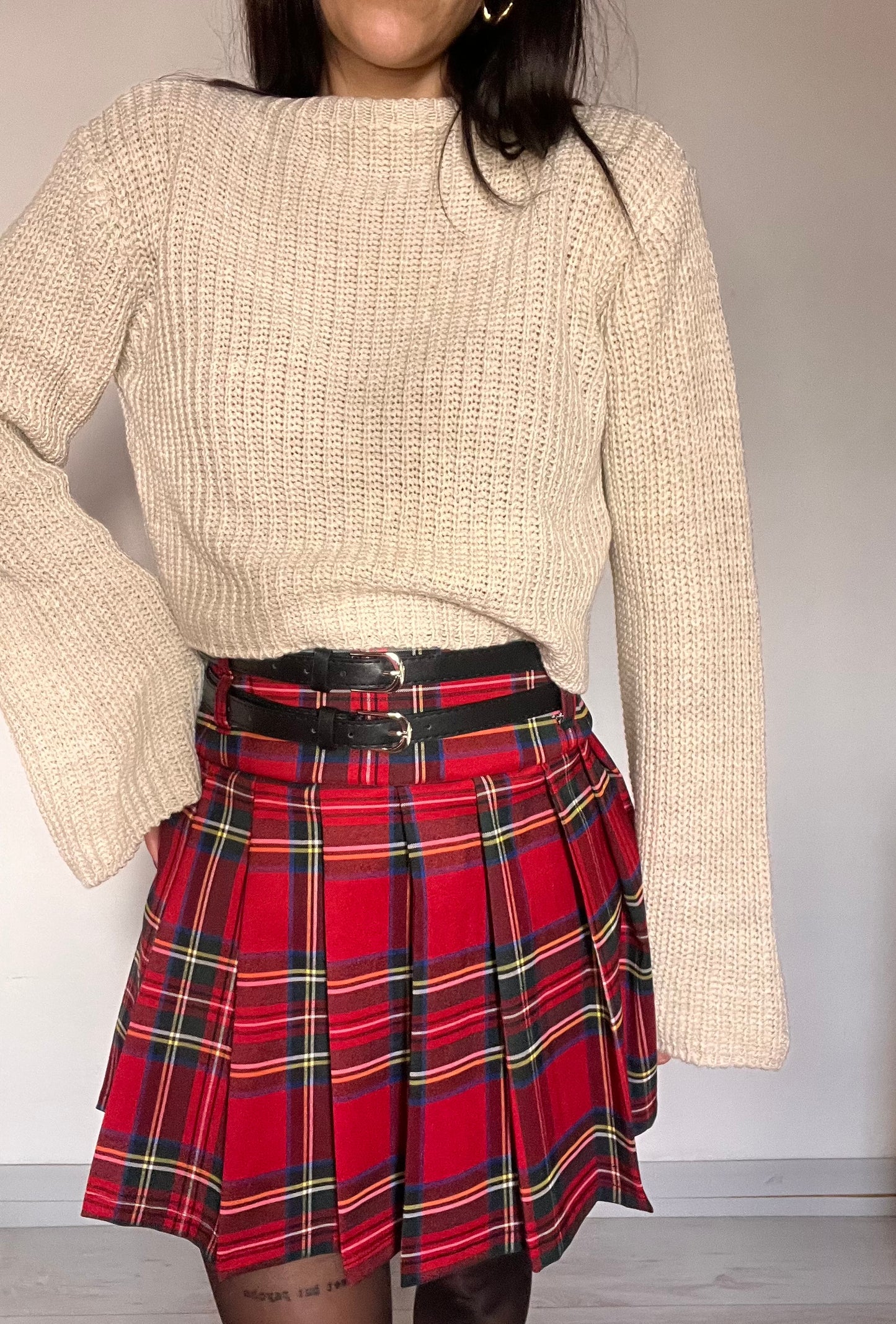 Pullover cropped in Maglia