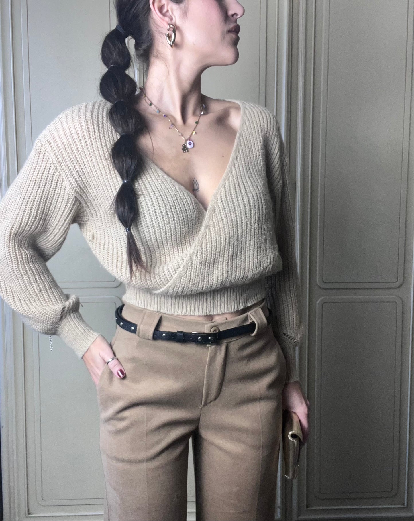 Maglioncino scollo a V