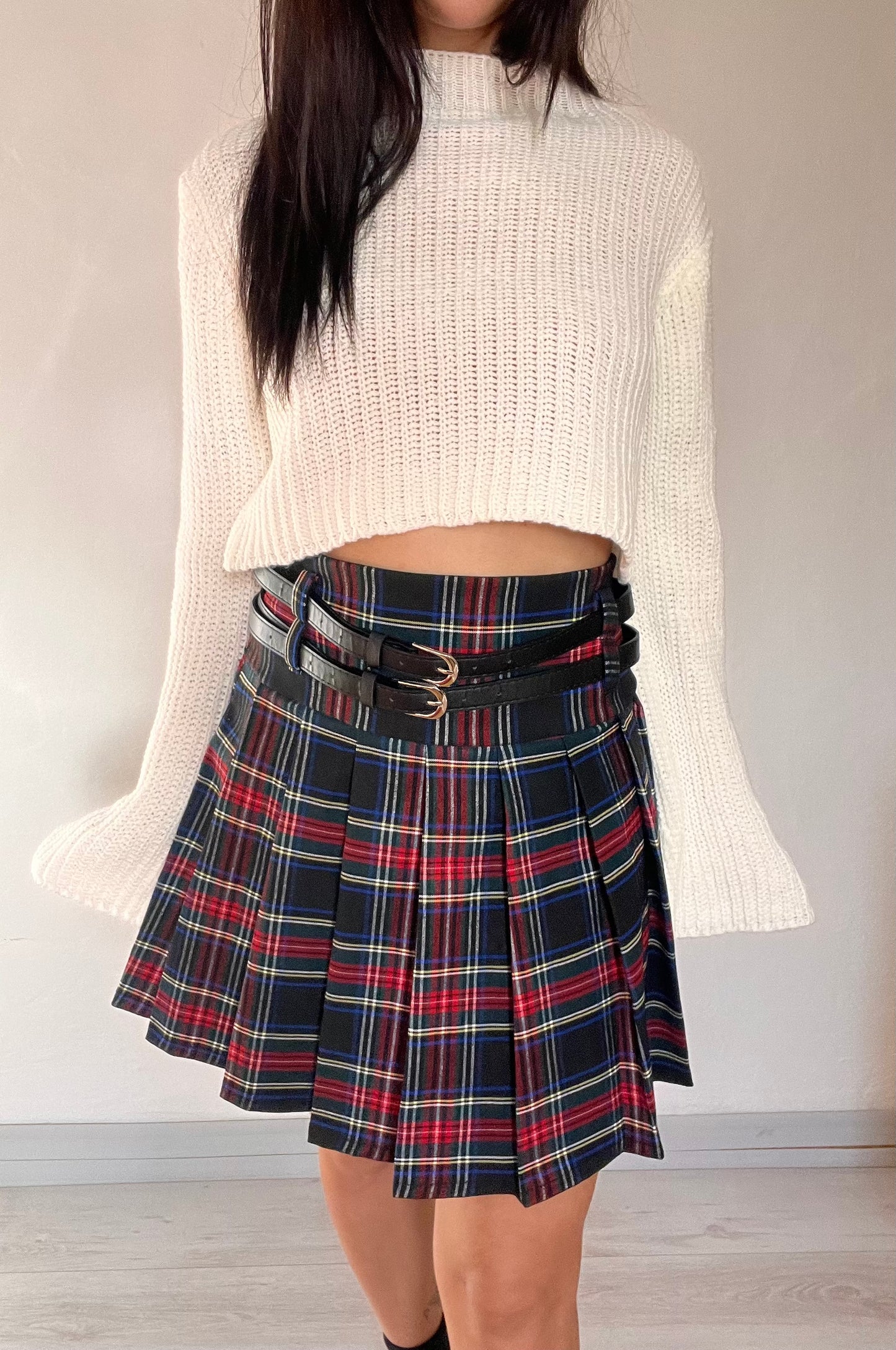 Pullover cropped in Maglia