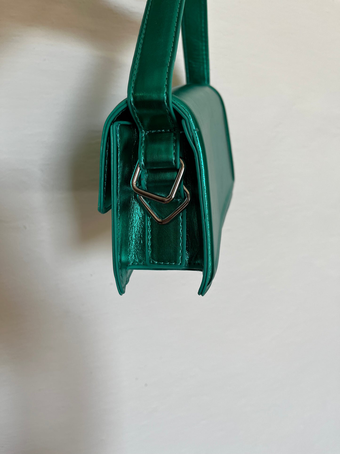 City mini bag metallizzata