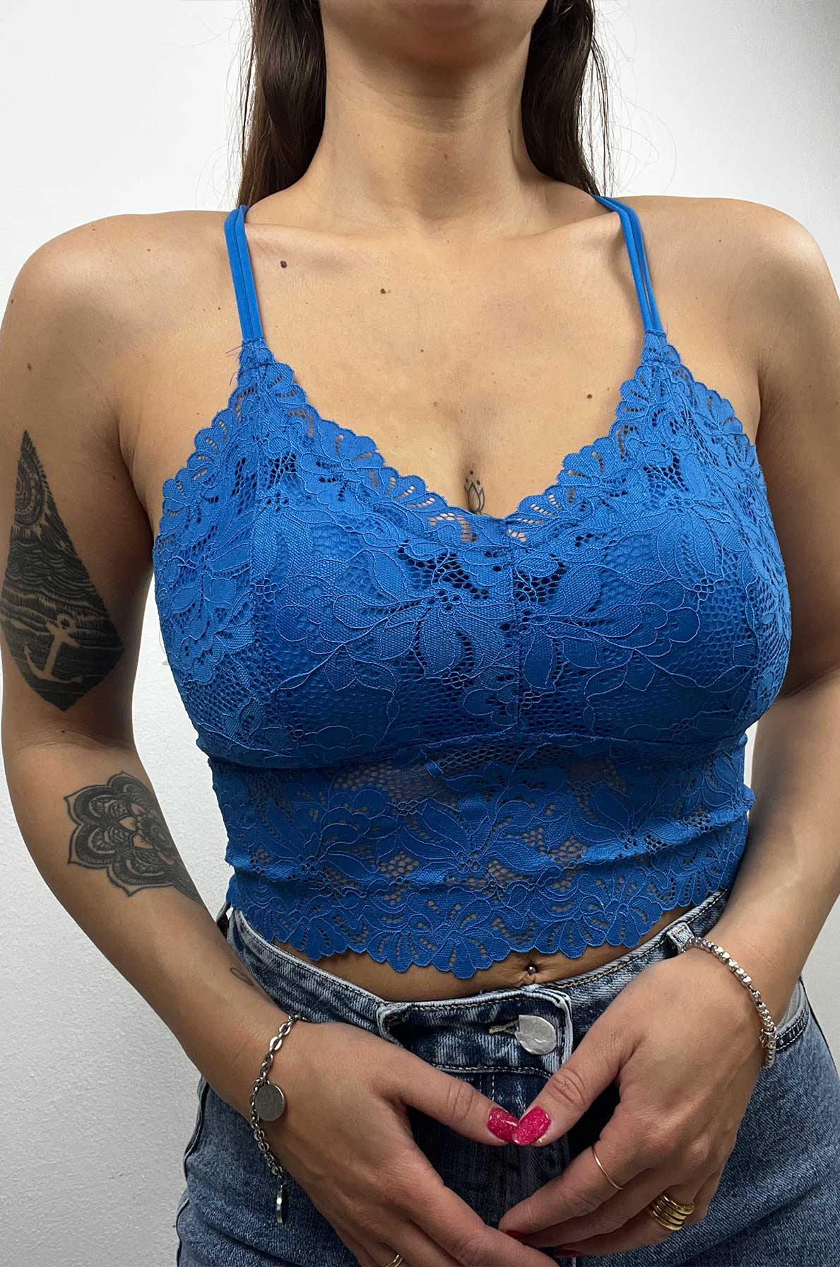 Top in pizzo                       “Fiordalisa”