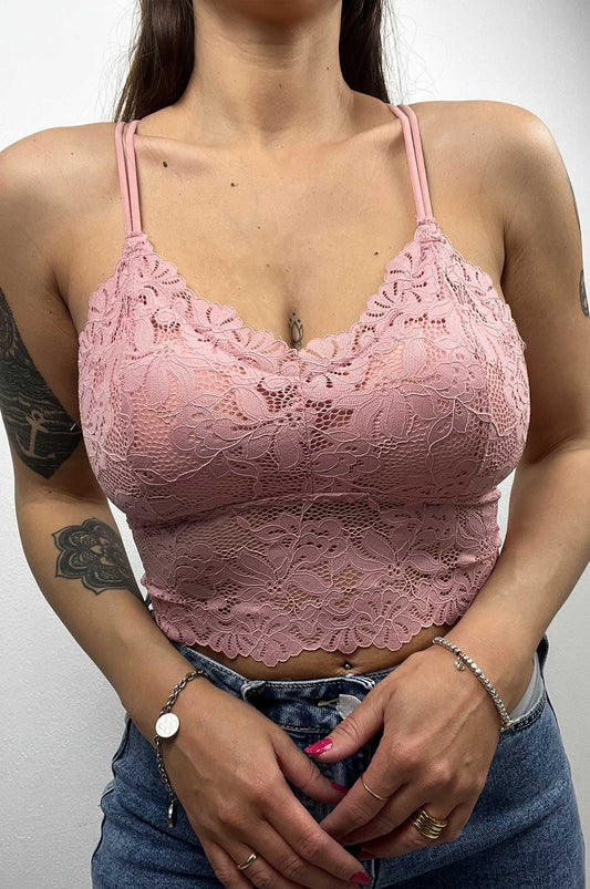 Top in pizzo                       “Fiordalisa”