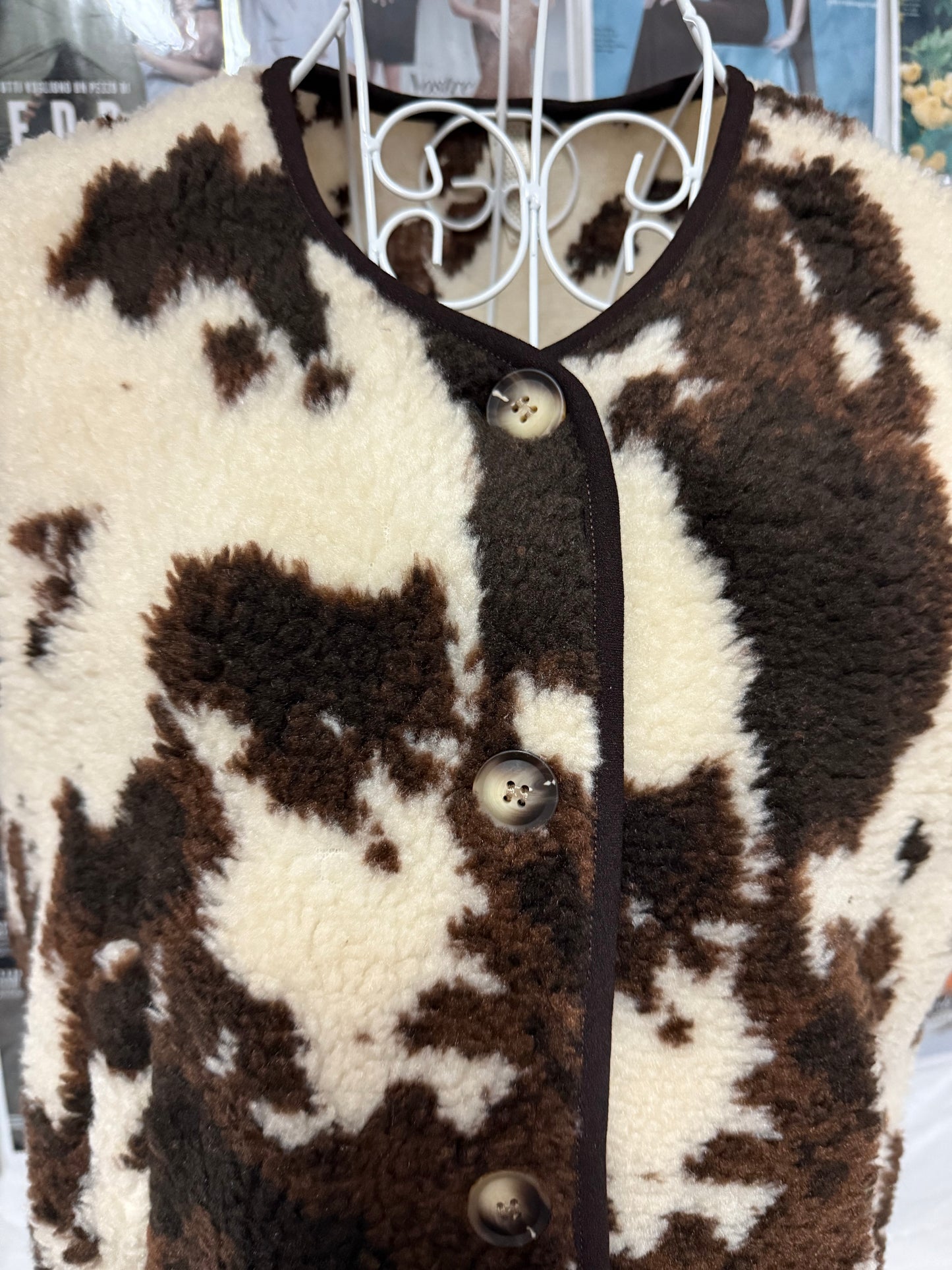 Gilet finta pelliccia