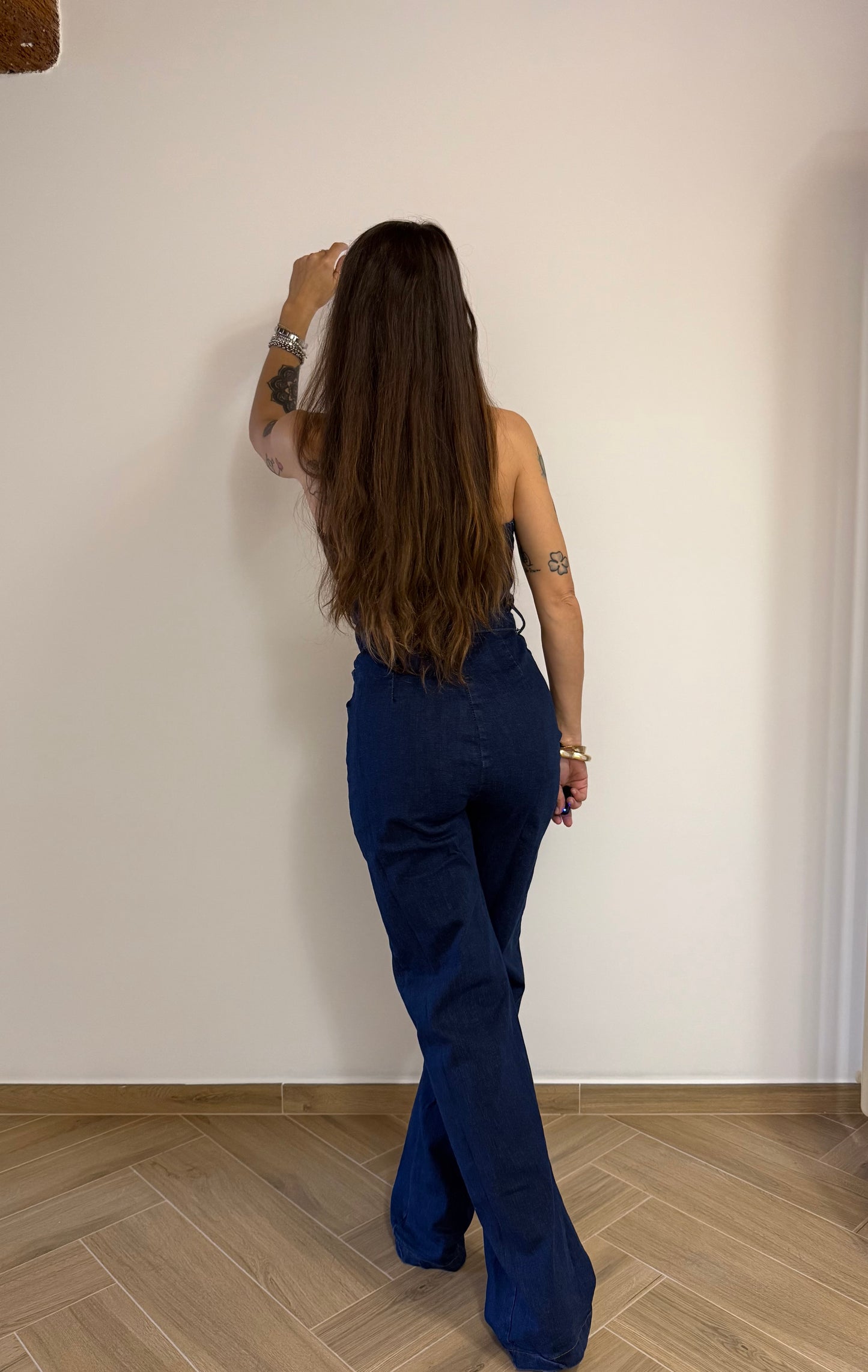 Tuta intera in denim