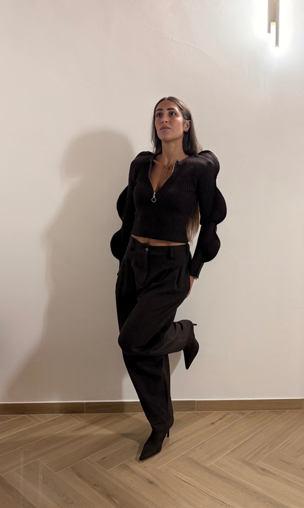 Maglia con dettaglio su manica