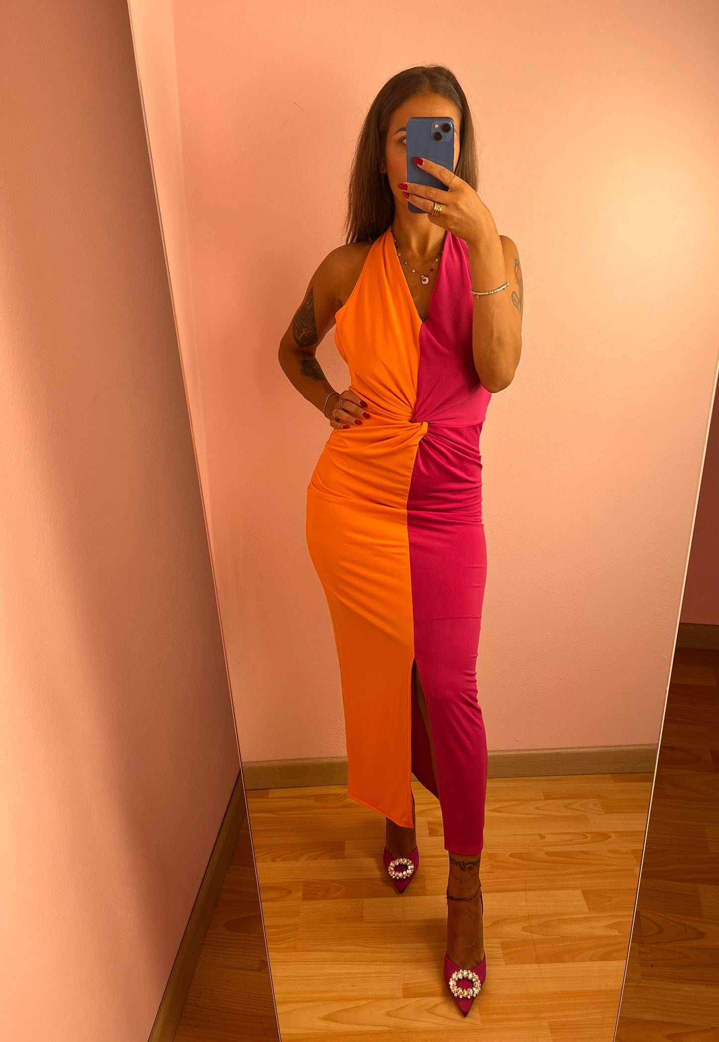 Abito halter “Mixed”