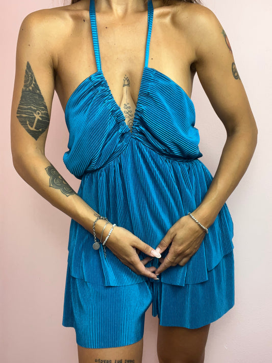 Jumpsuit in vellutina