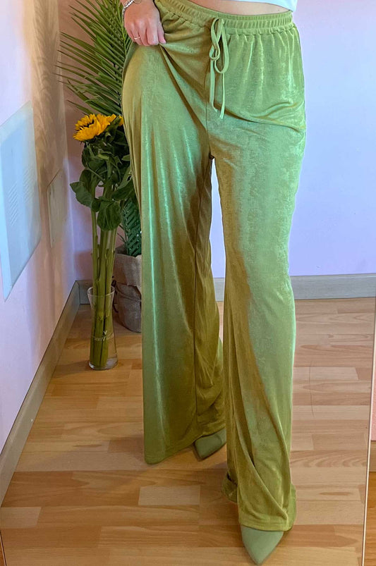Pantalone lunghezza over “Ciclamino”